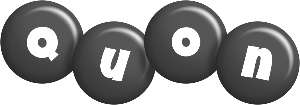 Quon candy-black logo