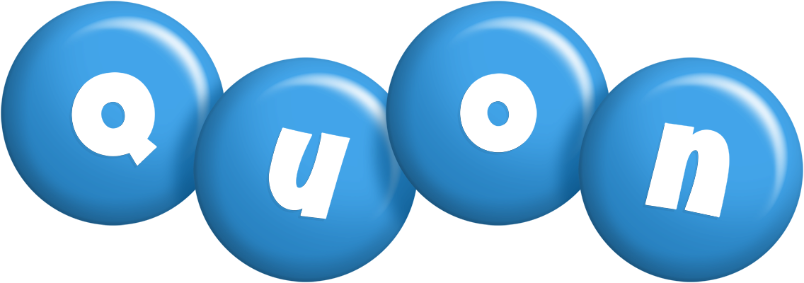 Quon candy-blue logo