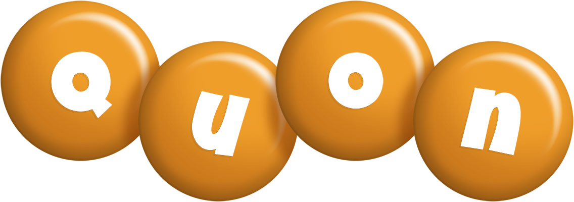 Quon candy-orange logo