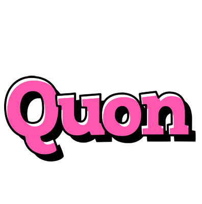 Quon girlish logo