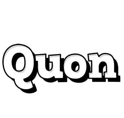 Quon snowing logo
