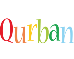 Qurban birthday logo