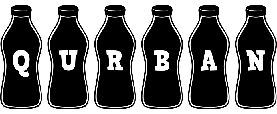 Qurban bottle logo