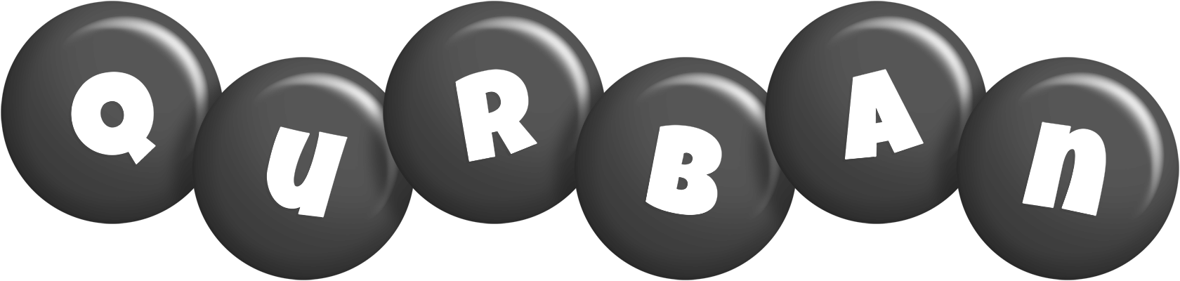 Qurban candy-black logo