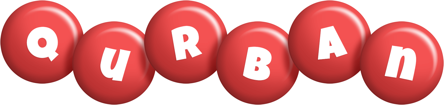 Qurban candy-red logo