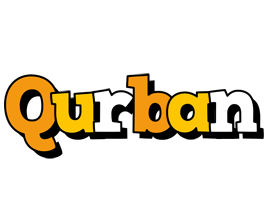 Qurban cartoon logo