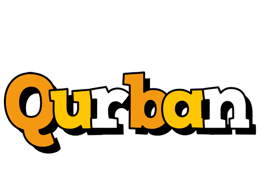 Qurban cartoon logo