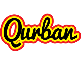 Qurban flaming logo