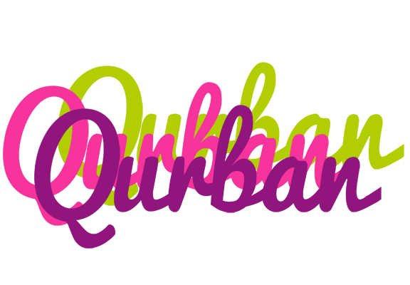 Qurban flowers logo