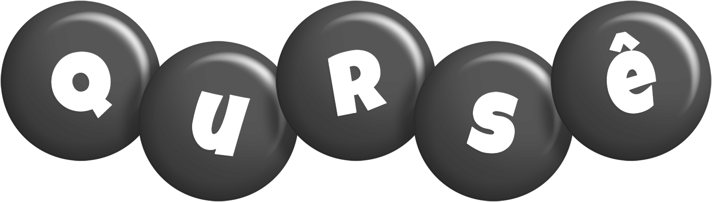 Qursê candy-black logo