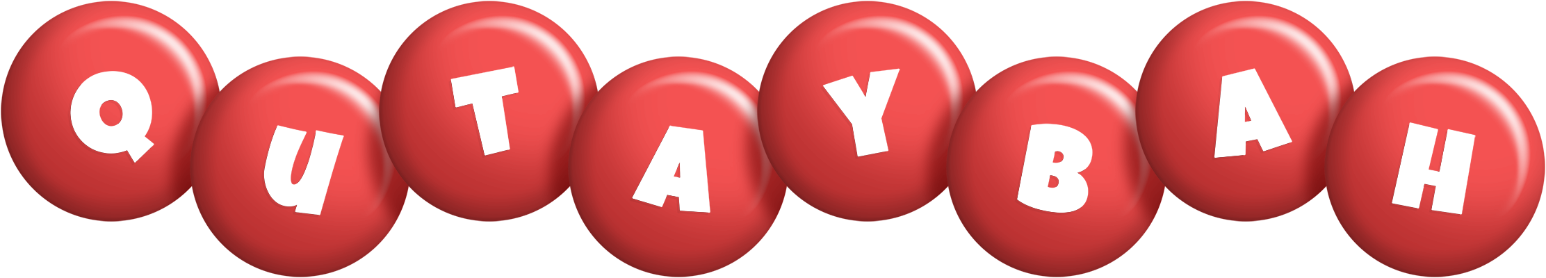 Qutaybah candy-red logo