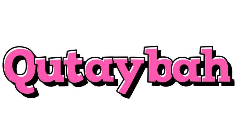 Qutaybah girlish logo