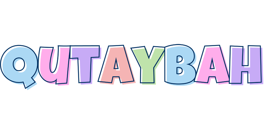 Qutaybah pastel logo