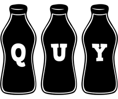 Quy bottle logo