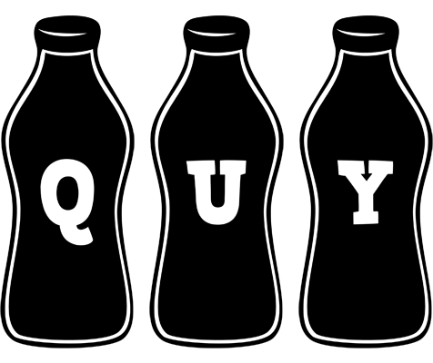 Quy bottle logo