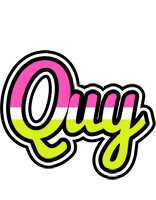 Quy candies logo