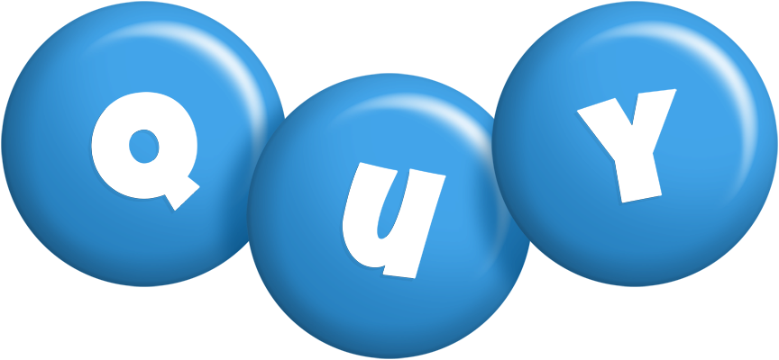 Quy candy-blue logo
