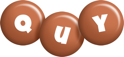 Quy candy-brown logo