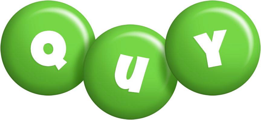Quy candy-green logo