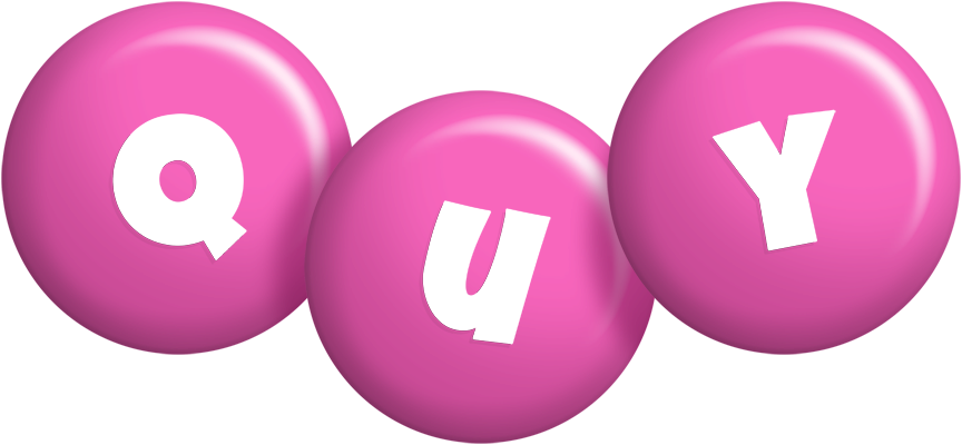 Quy candy-pink logo