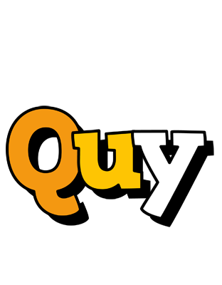 Quy cartoon logo