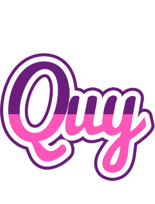 Quy cheerful logo