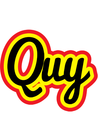 Quy flaming logo