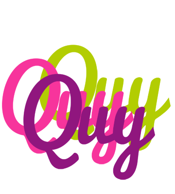 Quy flowers logo