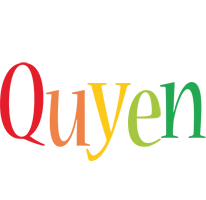 Quyen birthday logo