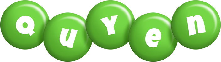 Quyen candy-green logo