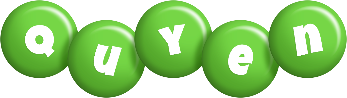Quyen candy-green logo