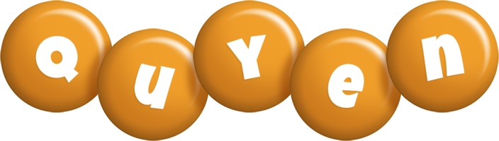 Quyen candy-orange logo