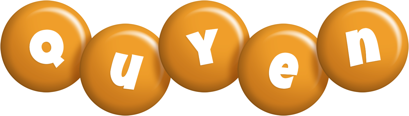 Quyen candy-orange logo