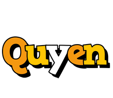 Quyen cartoon logo