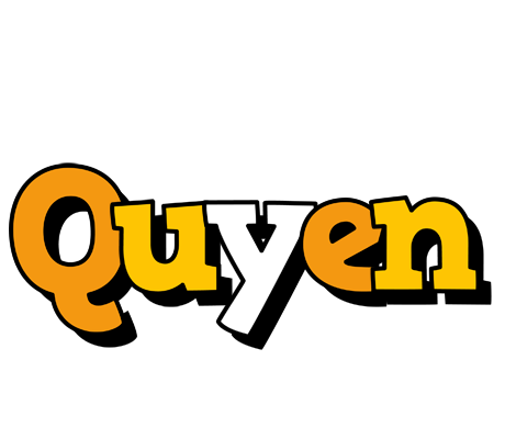Quyen cartoon logo