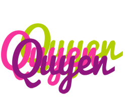 Quyen flowers logo