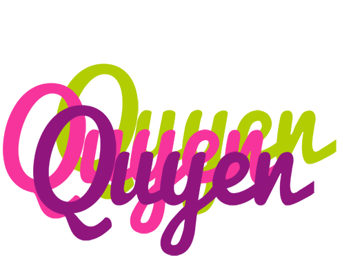 Quyen flowers logo