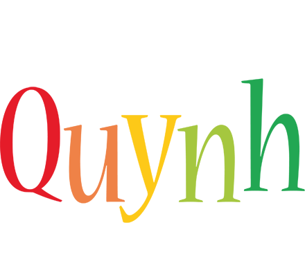 Quynh birthday logo