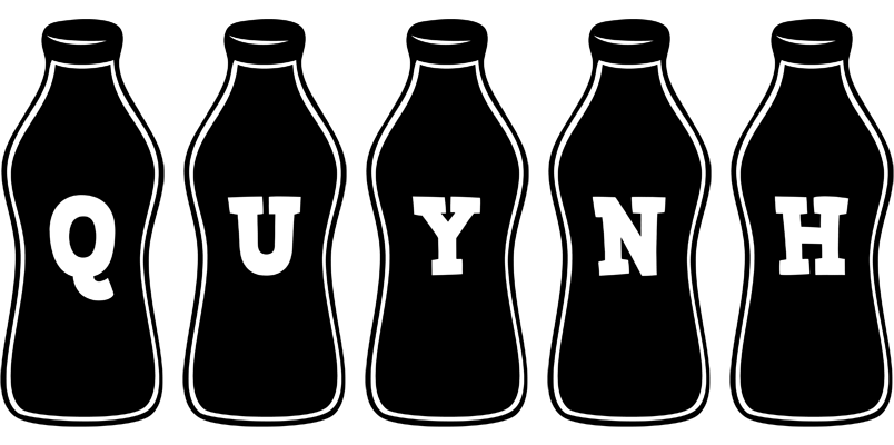 Quynh bottle logo