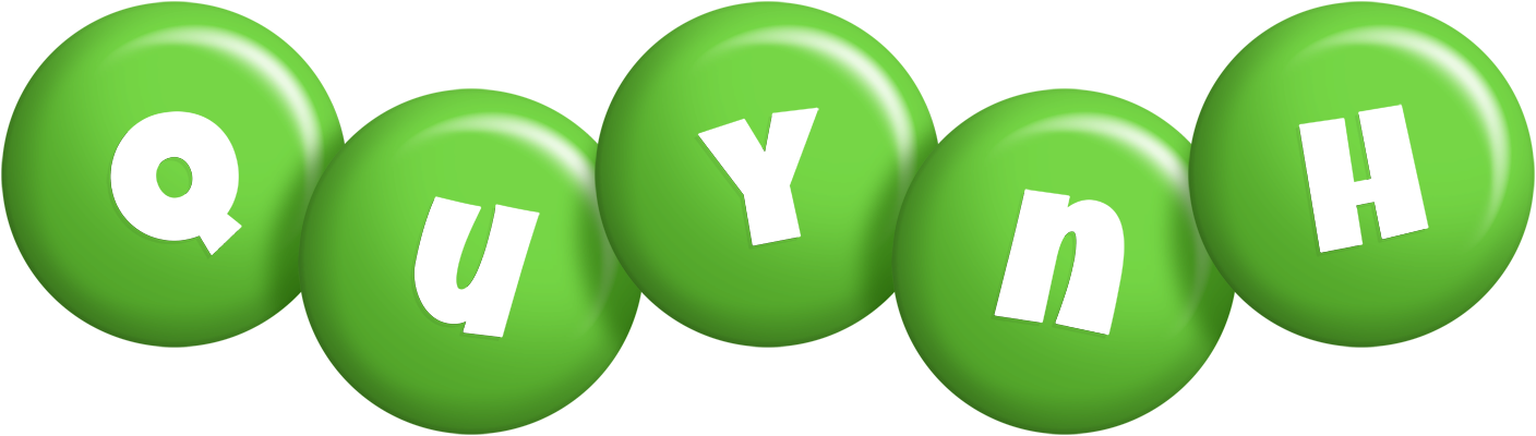 Quynh candy-green logo