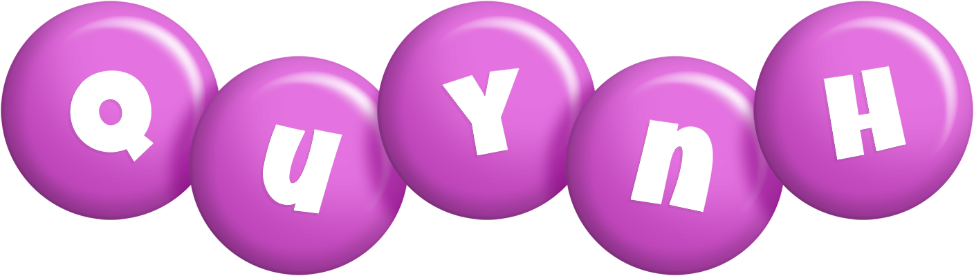 Quynh candy-purple logo