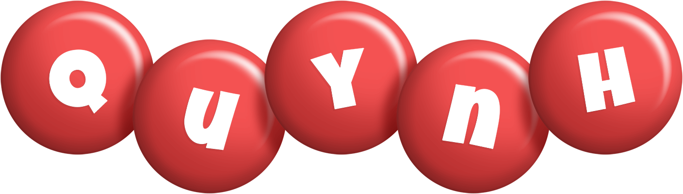 Quynh candy-red logo