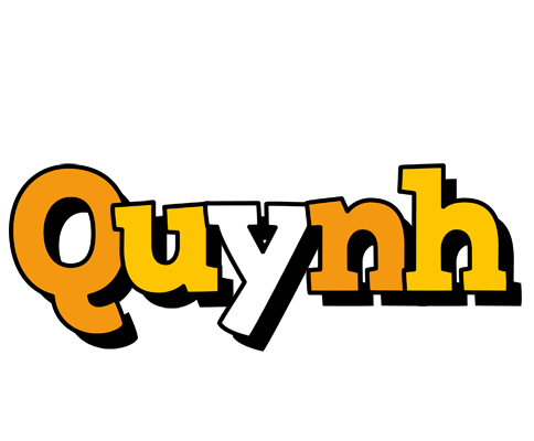 Quynh cartoon logo