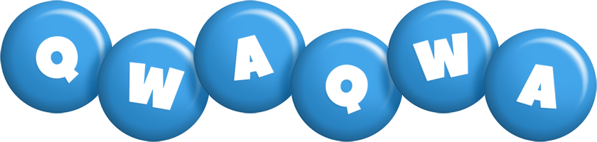 Qwaqwa candy-blue logo