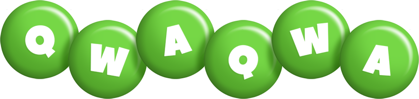 Qwaqwa candy-green logo