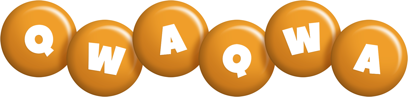 Qwaqwa candy-orange logo
