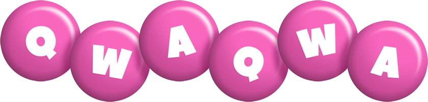 Qwaqwa candy-pink logo