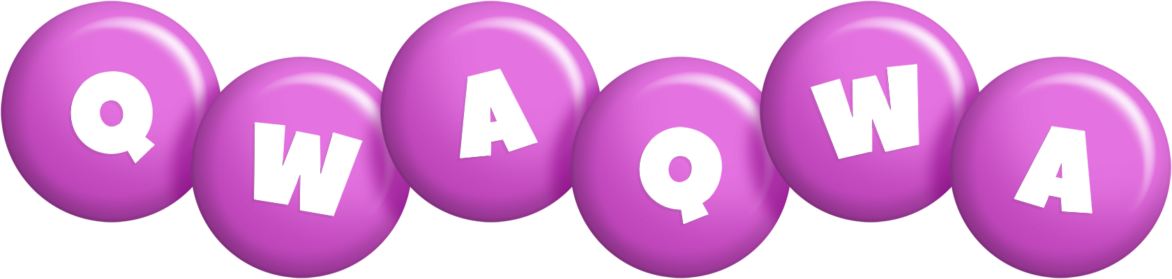 Qwaqwa candy-purple logo