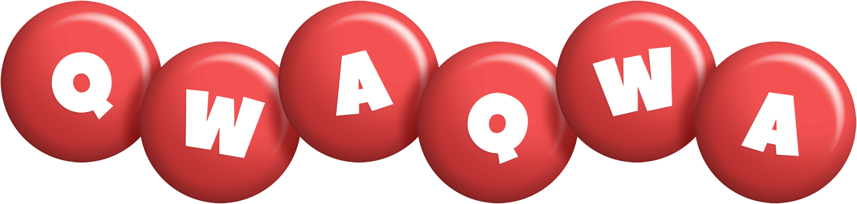 Qwaqwa candy-red logo