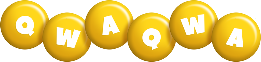 Qwaqwa candy-yellow logo